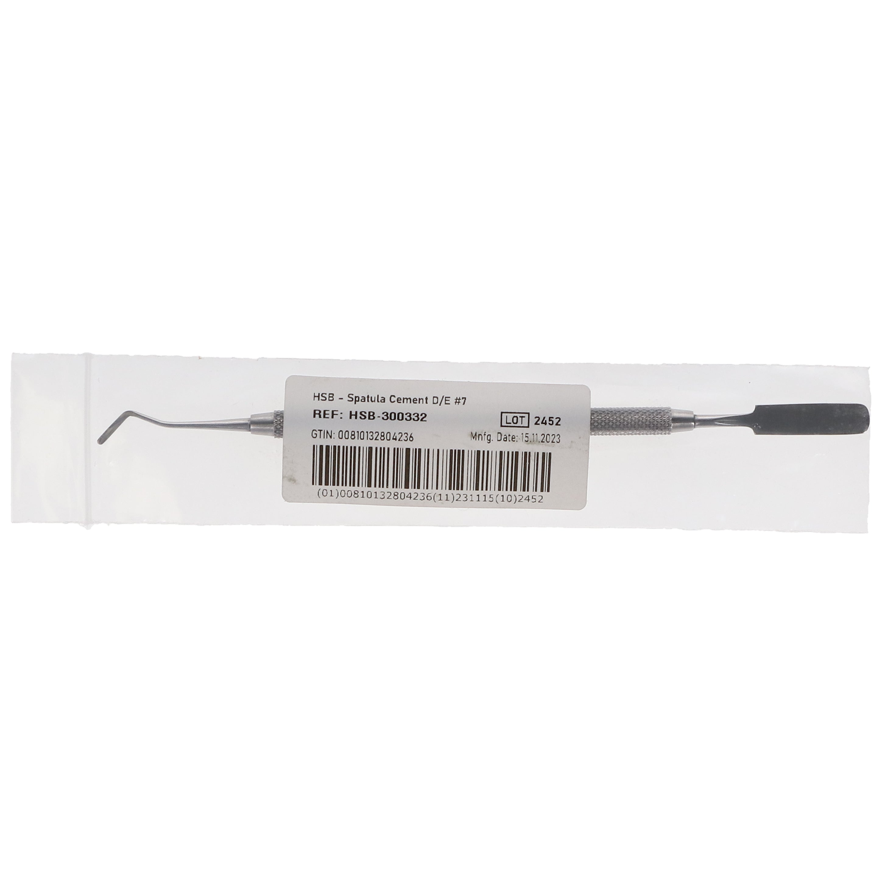 House Brand Dentistry 300332 HSB Double End #7 Dental Spatula Cement