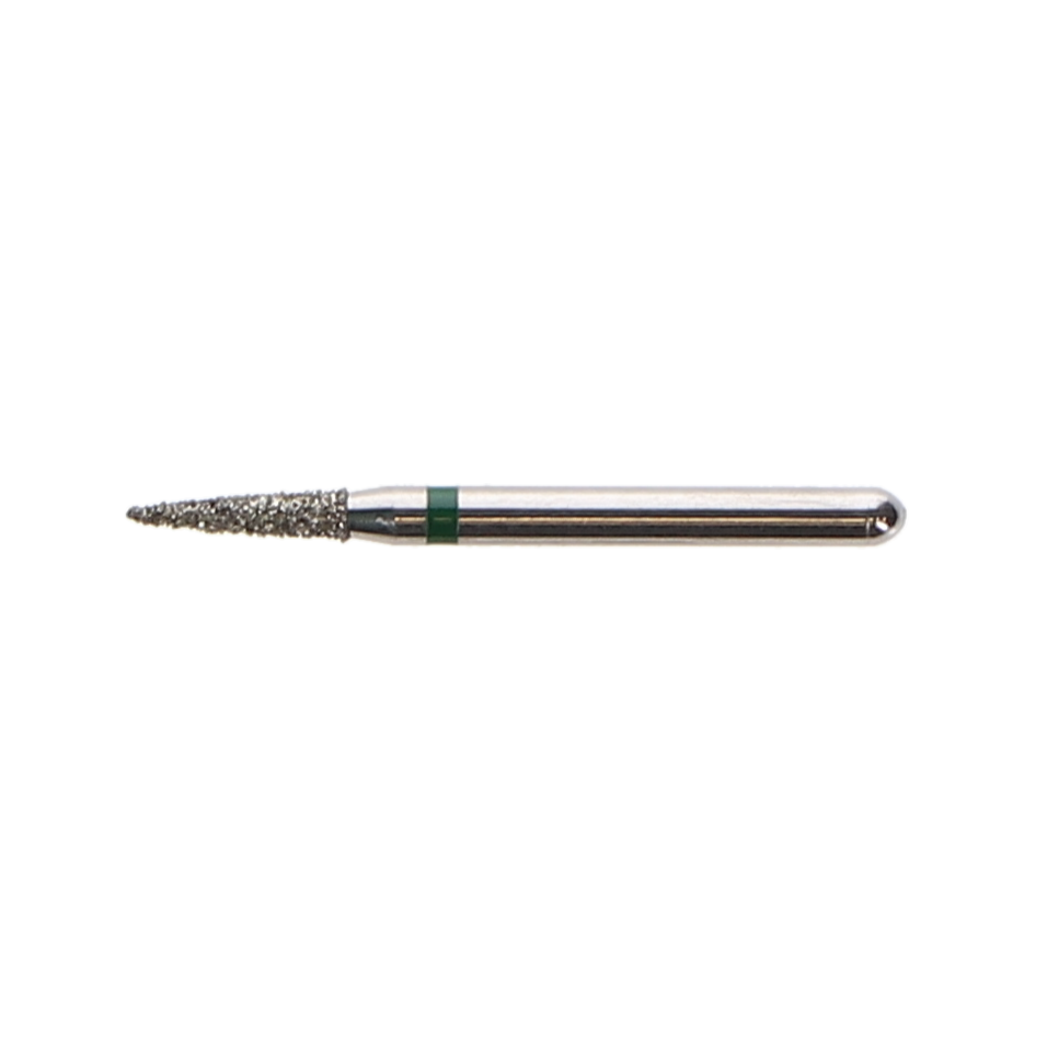 House Brand Dentistry 401884 HSB FG 861-012C Flame Coarse Grit Diamond Burs 10/Pk