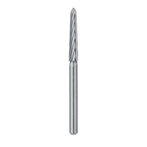 Meisinger HM245K-018-FG 1.8mm Torpedo Taper FG Trimming & Finishing Carbide Burs 5/Pk