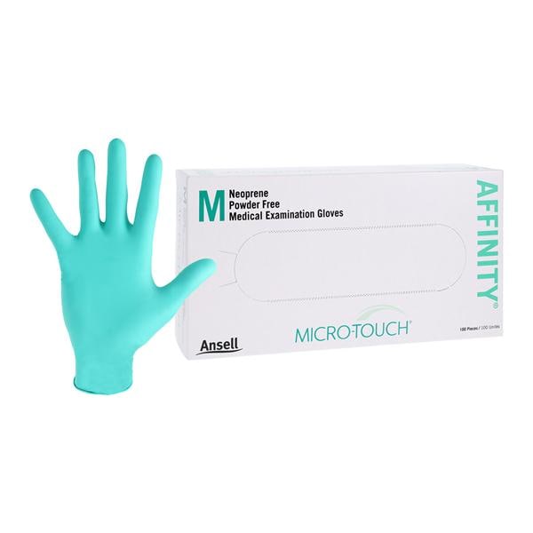 Ansell Perry 3772 Micro-Touch Affinity Neoprene Gloves Medium 100/Bx
