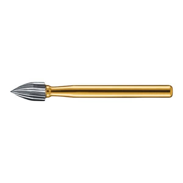 Axis Dental FG7104-KC0 FG #7104 Flame Trimming & Finishing Carbide Burs 10/Pk