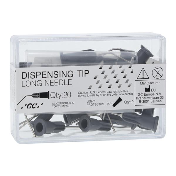 GC 012281 G-aenial Dental Dispensing Tips Long Needle 20/Pk