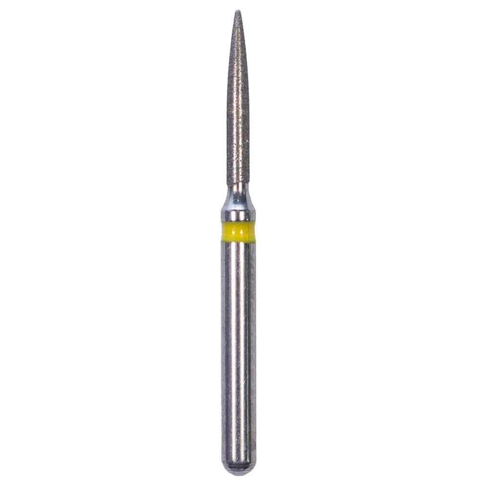 Coltene Whaledent R862UF012FG Alpen FG 862-012 Flame Ultra Fine Diamond Burs 5/Pk