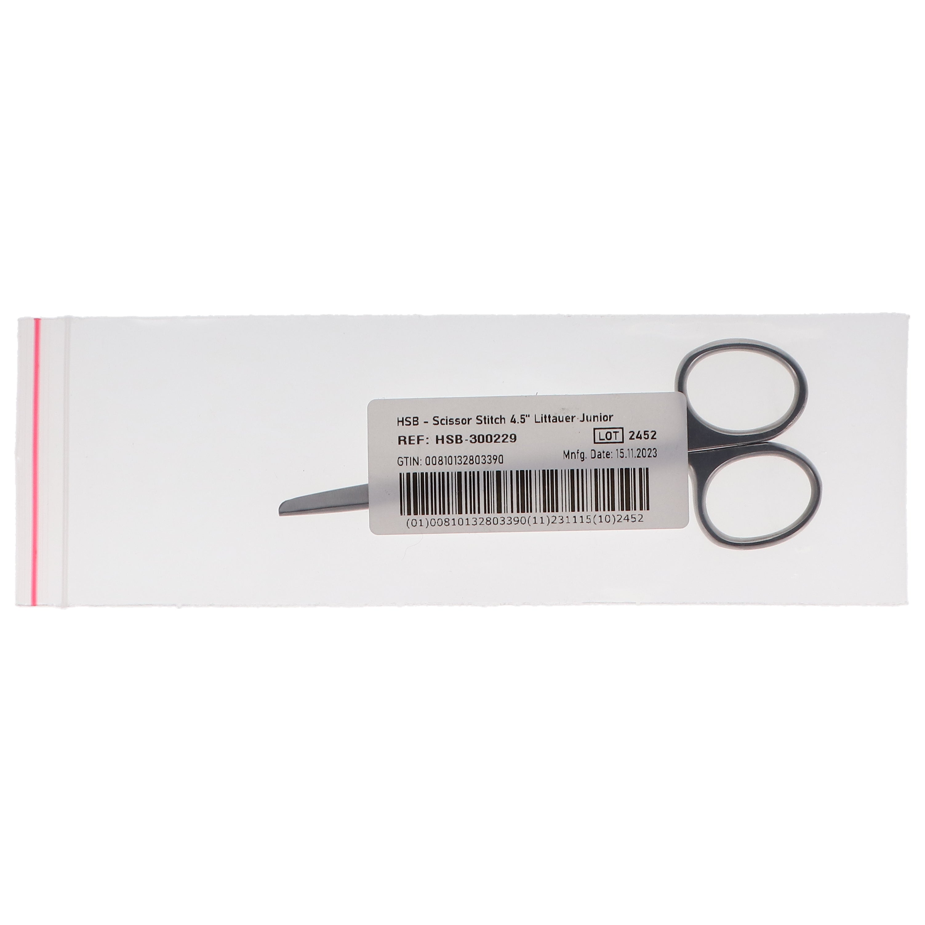 House Brand Dentistry 300229 HSB Dental Scissors Stitch 4.5