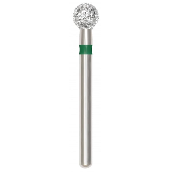 SS White 91198-5 Revelation FG 801-029C Round Coarse Grit Diamond Burs 5/Pk