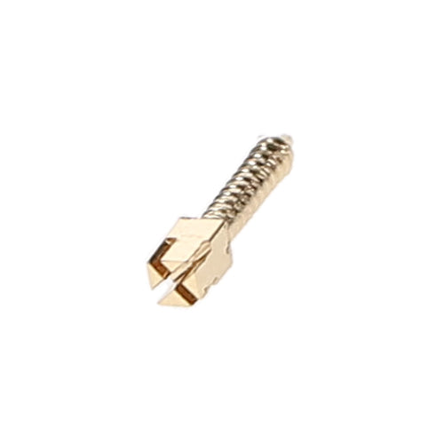 House Brand Dentistry 400019 HSB Gold Plated Screw Posts M4 #4 Medium 9.3mm 12/Pk