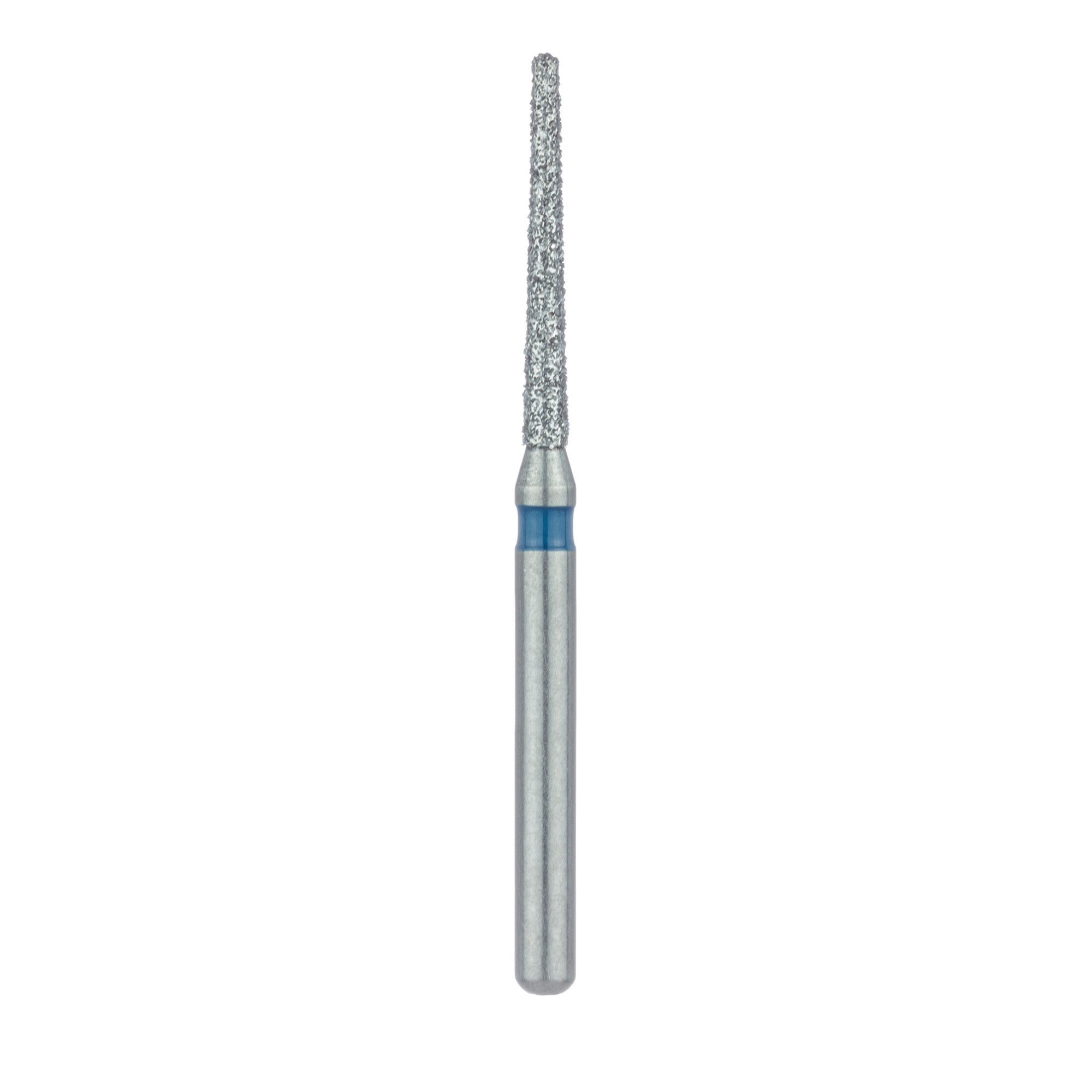 Meisinger 852-012-FG Long Round End Taper Chamfer FG Medium Grit Diamond Burs 5/Pk