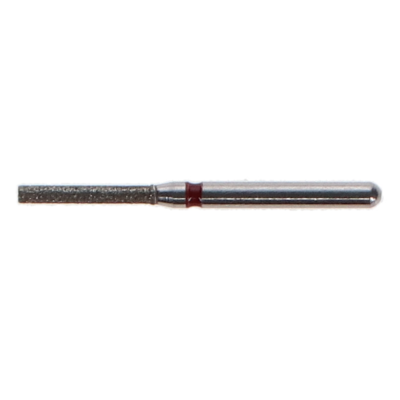 House Brand Dentistry 401597 FG 837-012F Flat End Cylinder Fine Grit Diamond Burs 10/Pk