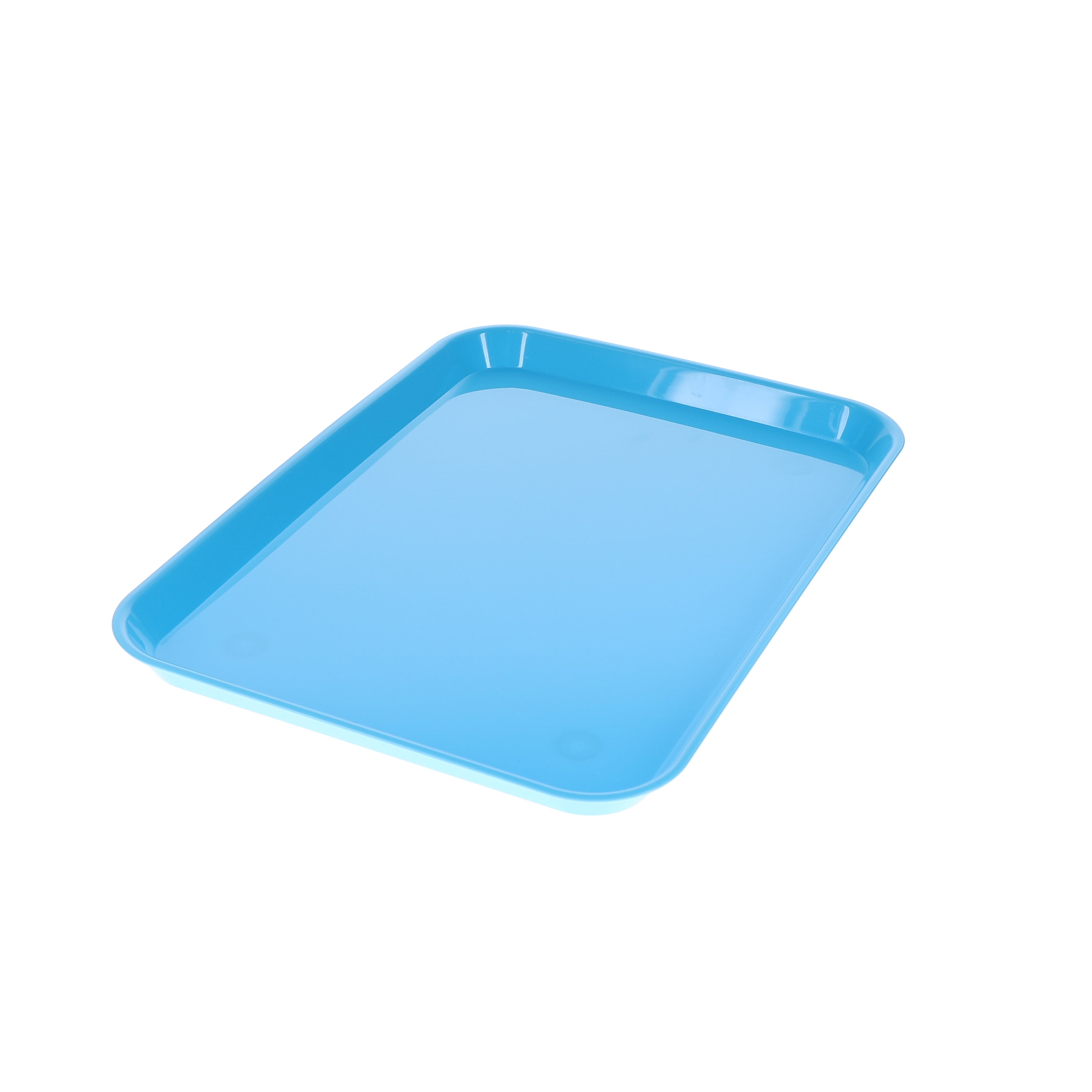 House Brand Dentistry 108146 HSB Set-Up Tray Flat #B Ritter Neon Blue Plastic 13-3/8