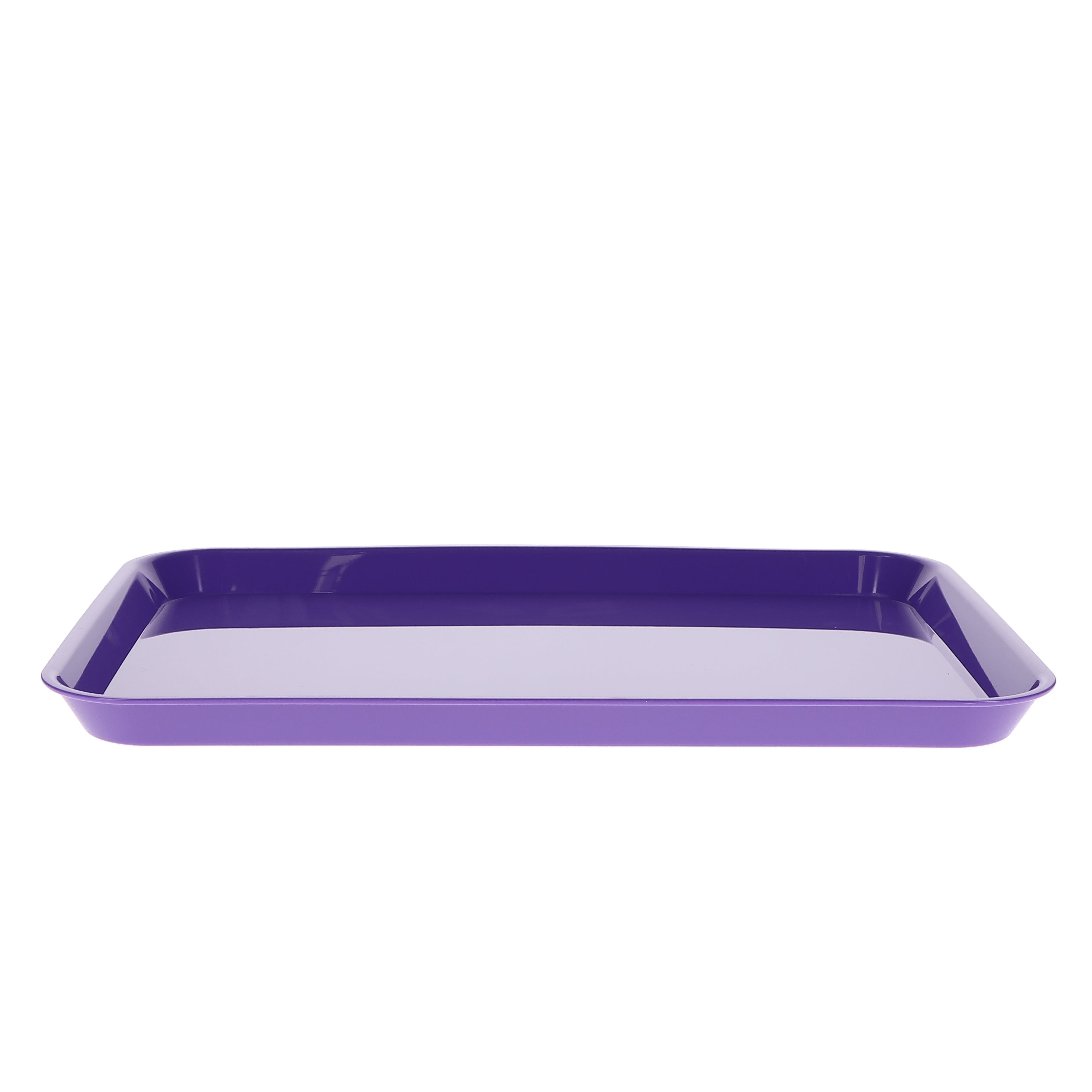 House Brand Dentistry 108143 HSB Set-Up Tray Flat #B Ritter Purple Plastic 13-3/8