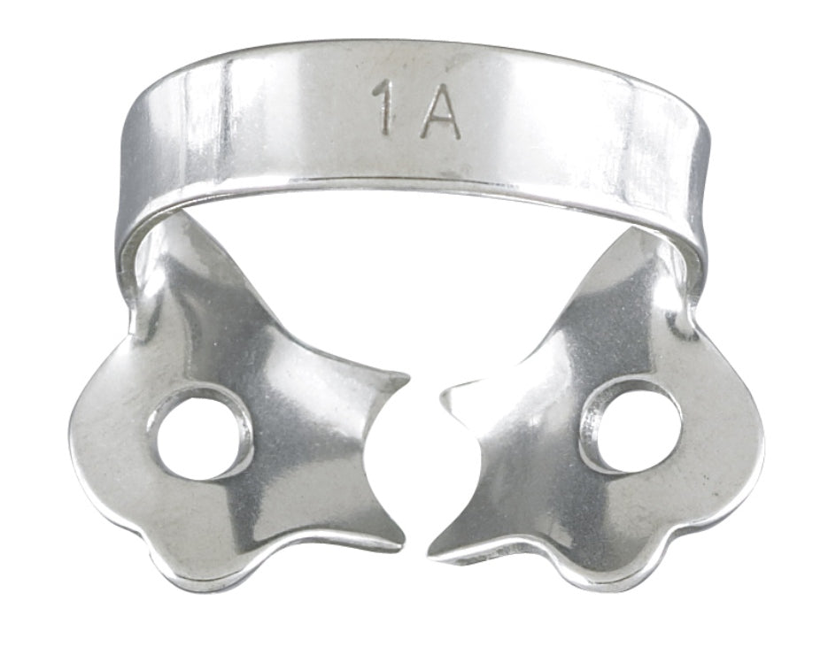Miltex Instrument 76D-1A Rubber Dental Dam Clamp #1A Winged Anterior
