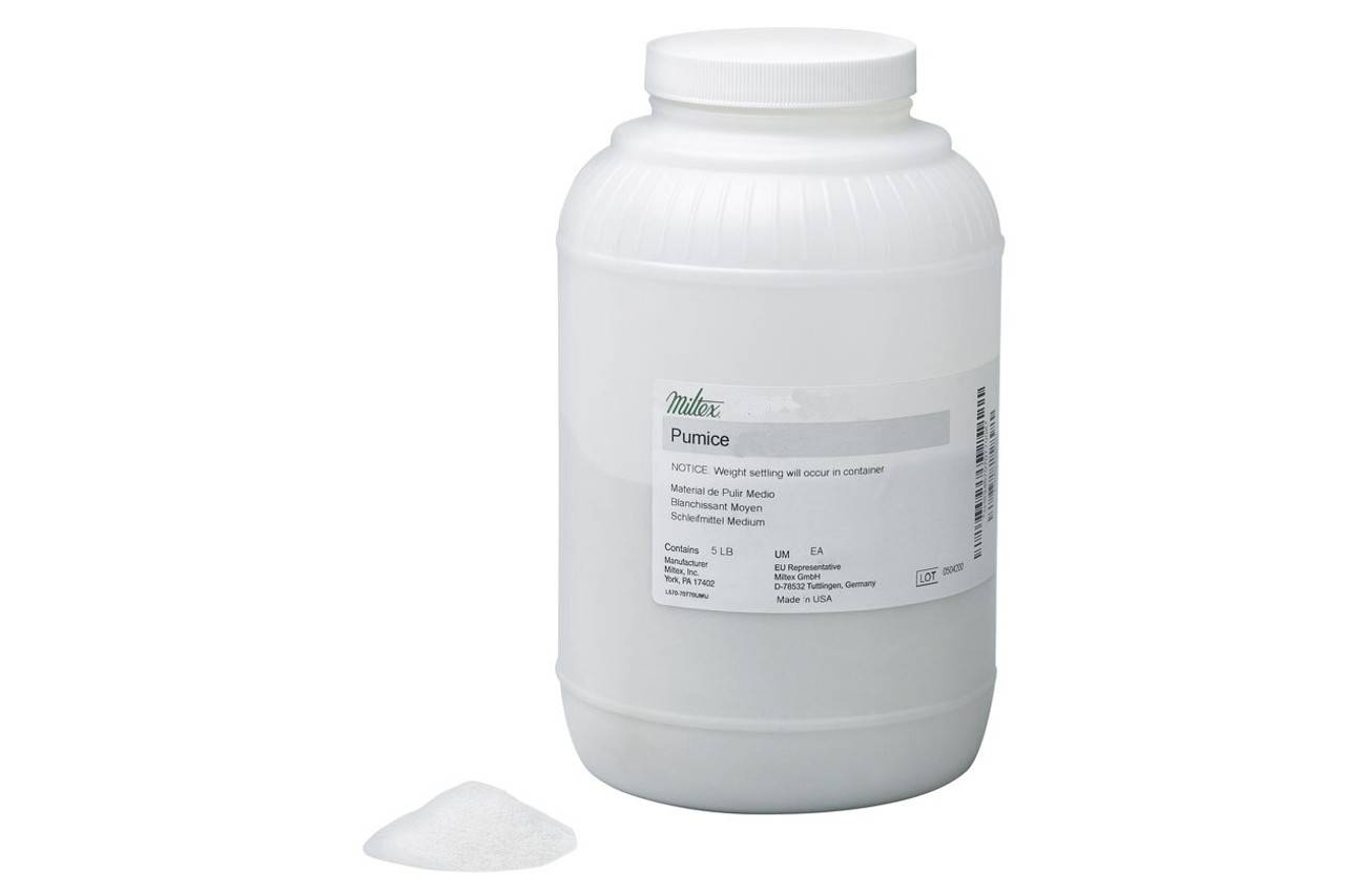 Miltex Instrument 570-70890 Dental Pumice Flour 5 Lb
