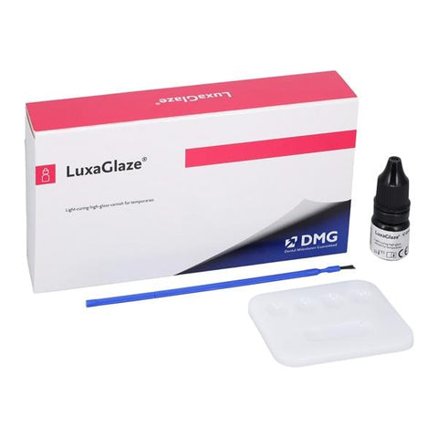 DMG 212075 Luxaglaze Light Cure High Gloss Dental Varnish Kit