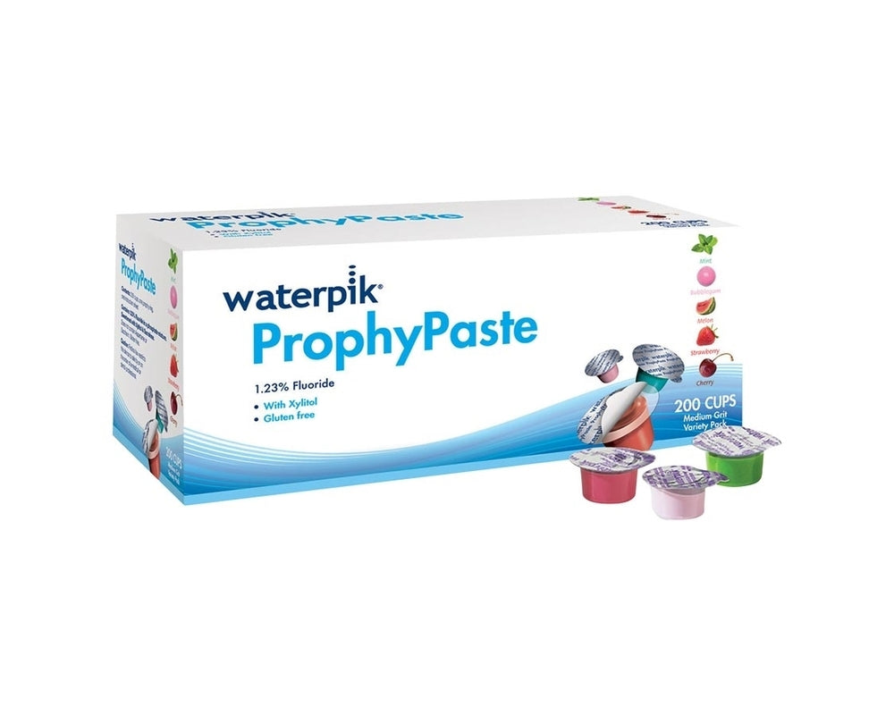 WaterPik 20030447 Teledyne Prophy Paste Variety Pack Medium 200/Bx