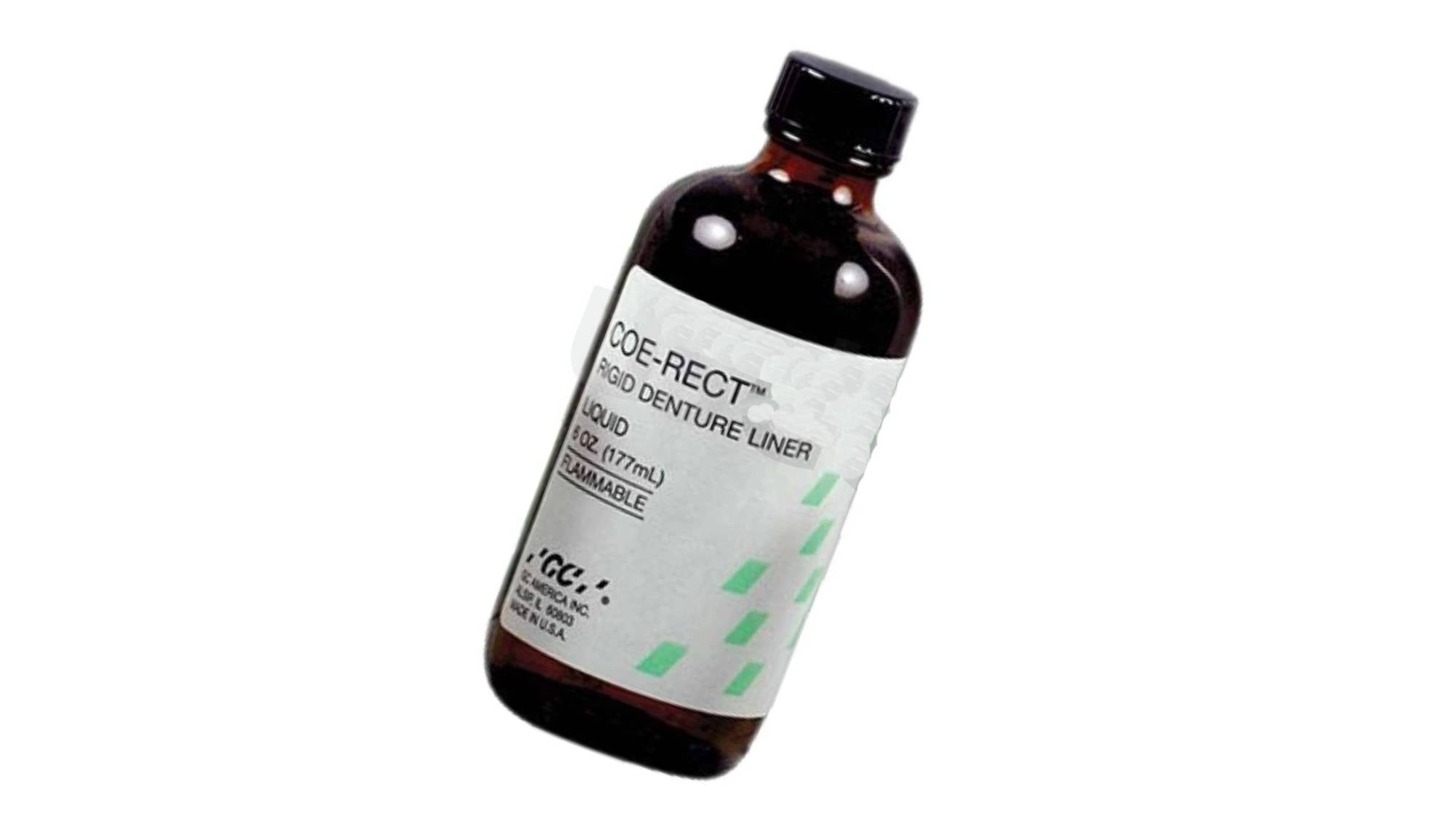 GC 343091 Coe-Rect Hard Denture Liner & Repair Material Liquid 6oz