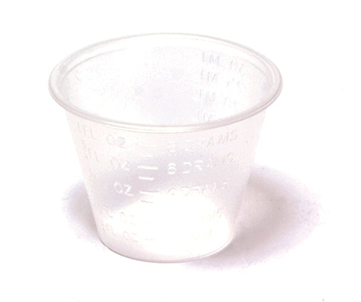 Pro Advantage P250550 Medicine Cups Polypropylene 100/Pk 1oz