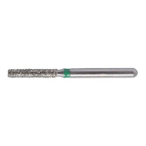 Coltene Whaledent R836RC012FG Alpen FG #836R-012 Modified Shoulder Cylinder Coarse Grit Diamond Burs 5/Pk