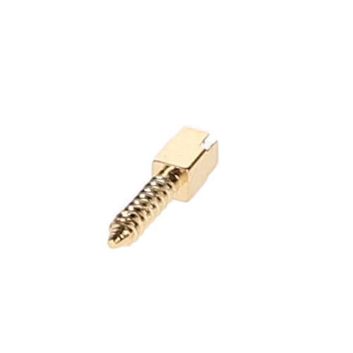 House Brand Dentistry 400024 HSB Gold Plated Screw Posts S3 #3 Short 7.8mm 12/Pk