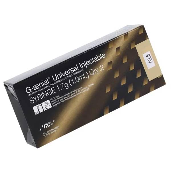 GC 012367 G-aenial Universal Injectable Dental Composite A3.5 2/Pk 1.7gm