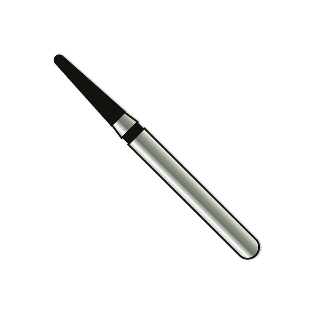 Coltene Whaledent X855SC014S Alpen x1 FG #855.014 Round End Taper Short Shank Super Coarse Grit Diamond Burs 25/Pk