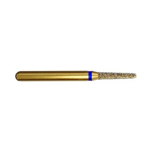 Coltene Whaledent R850LC018FG Alpen FG #850L.018 Long Round End Taper Coarse Grit Green Diamond Burs 5/Pk