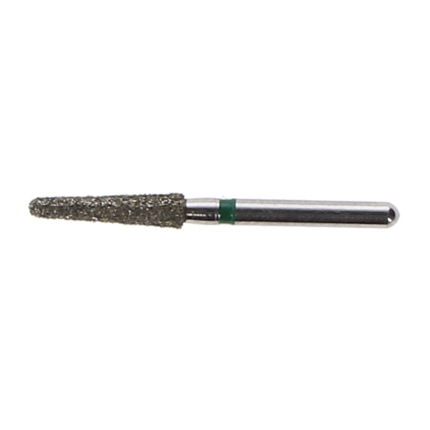 House Brand Dentistry 401690 HSB FG 856L-020C Long Round End Taper Coarse Grit Diamond Burs 10/Pk