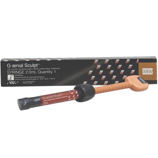 GC 009165 G-aenial Sculpt Composite Syringe XBL White 2mL