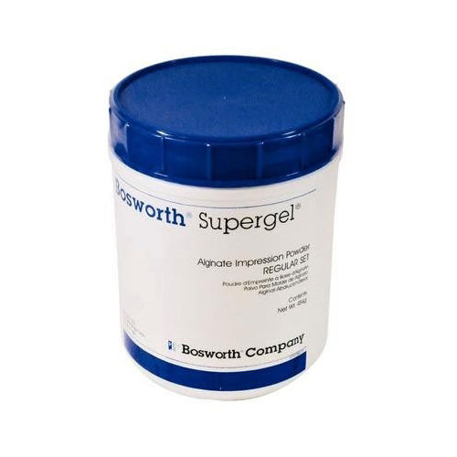 Bosworth 0921825 Supergel Alginate Regular Set Can Dust Controlled Formula 1 Lb EXP Jul 2026