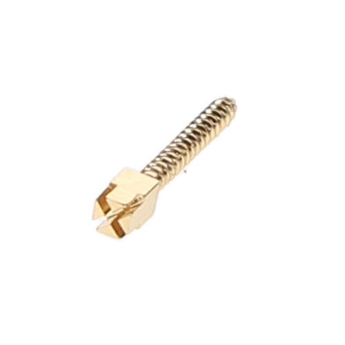 House Brand Dentistry 400011 HSB Gold Plated Screw Posts L2 #2 Long 11.8mm 12/Pk