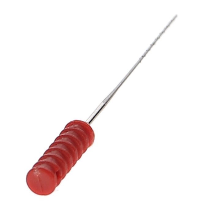 House Brand Dentistry 400603 HSB Barbed Broaches #3 X-Fine 25mm Sterile Red 10/Pk