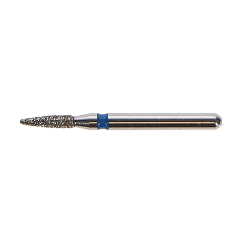 House Brand Dentistry 401883 HSB FG 860-012M Flame Medium Grit Diamond Burs 10/Pk