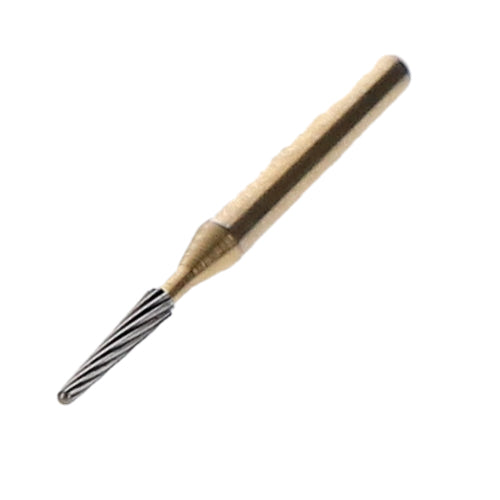 House Brand Dentistry 411205 HSB FG #7214 Pointed Cone Trimming & Finishing Carbide Burs 10/Pk