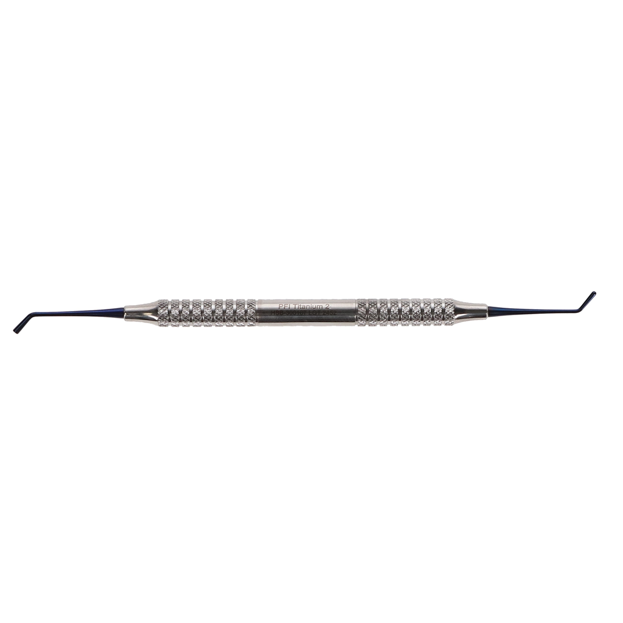 House Brand Dentistry 300167 HSB Double End #2 PFI Plastic Filling Instrument Titanium Coated