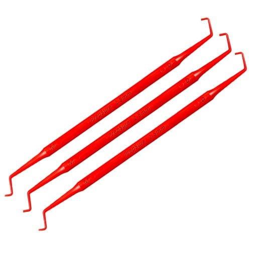 ContacEZ 92418 PrepSure Crown Prep Guides 1.5mm Red 3/Pk