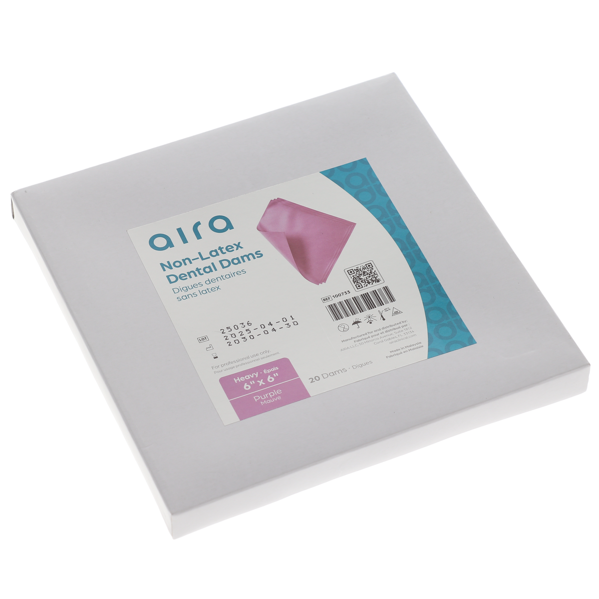 Aira 100733 Non-Latex Dental Dams 6