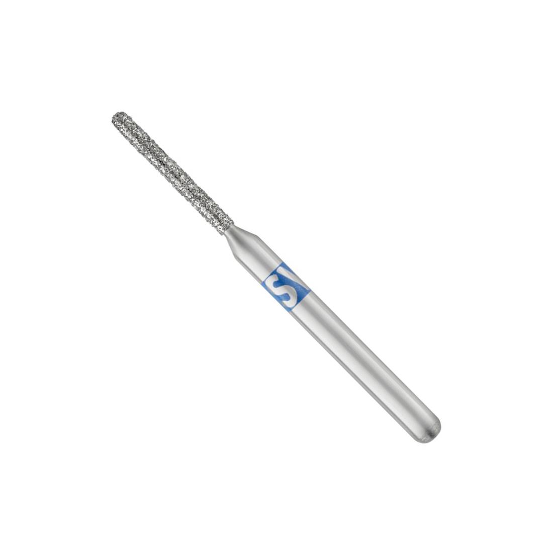 SS White 881-010M Piranha FG Round End Cylinder Medium Grit Diamond Burs 25/Pk