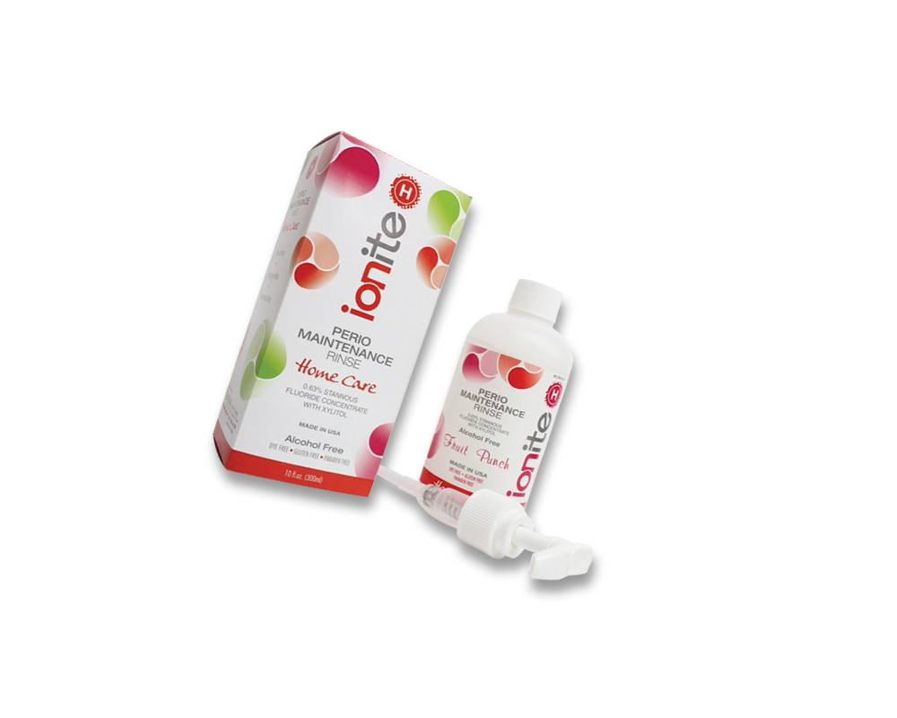 Dharma Research 56-00136C Ionite-H Stannous Perio Rinse Fruit 0.63% Punch 10oz
