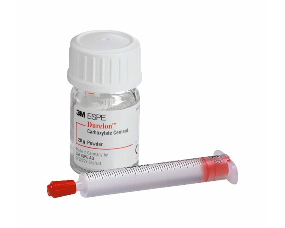 3M Solventum 38235 Durelon CD Carboxylate Self Cure Luting Dental Cement Triple Size Kit 3/Pk
