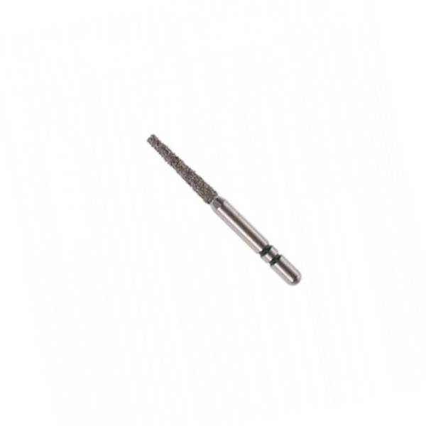 Premier Dental 2015350 Two Striper FG #708.3C Flat End Taper Coarse Grit Diamond Burs 5/Pk