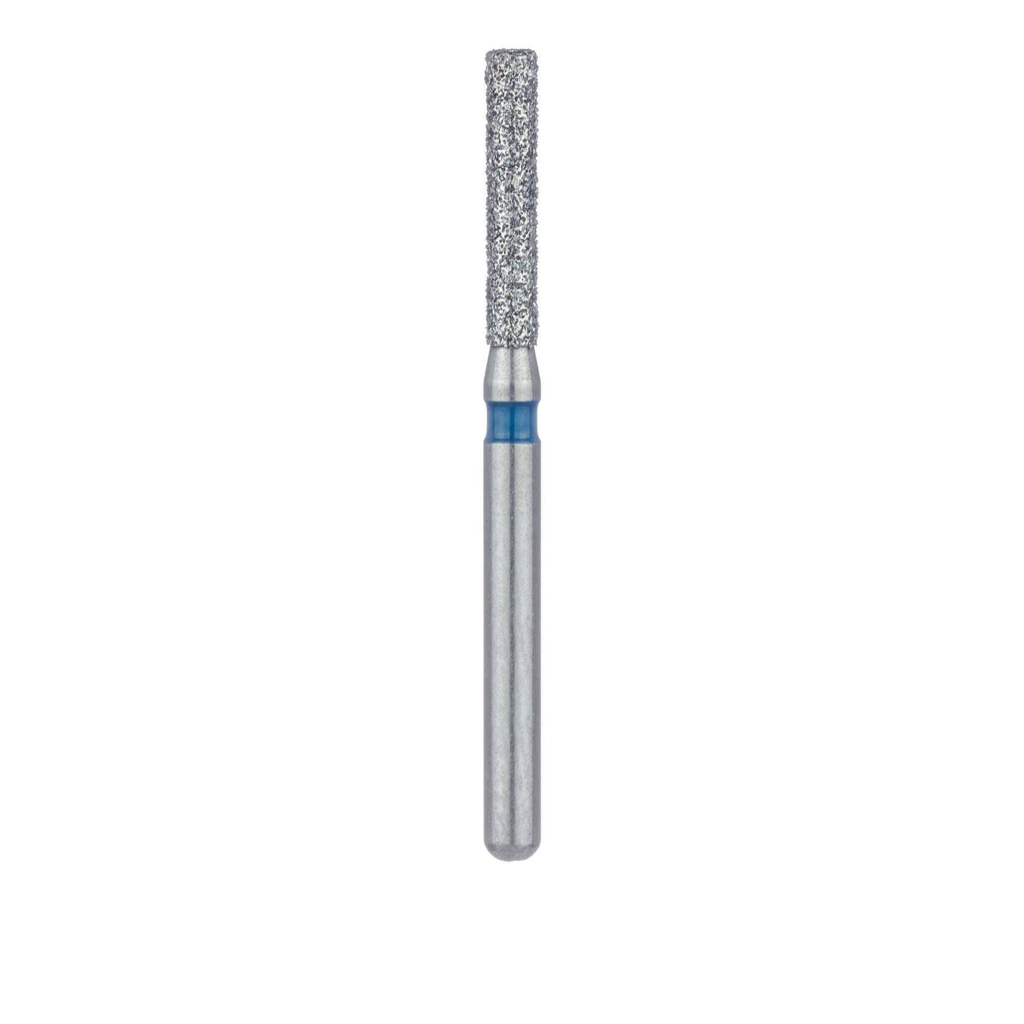 Meisinger 837L-014-FG Long Cylinder Medium Grit Diamond Burs 5/Pk