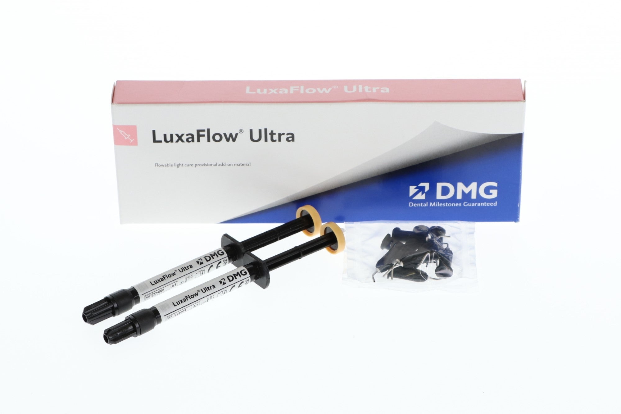 DMG 224001 LuxaFlow Ultra Flowable Repair Material Light A1 2/Bx