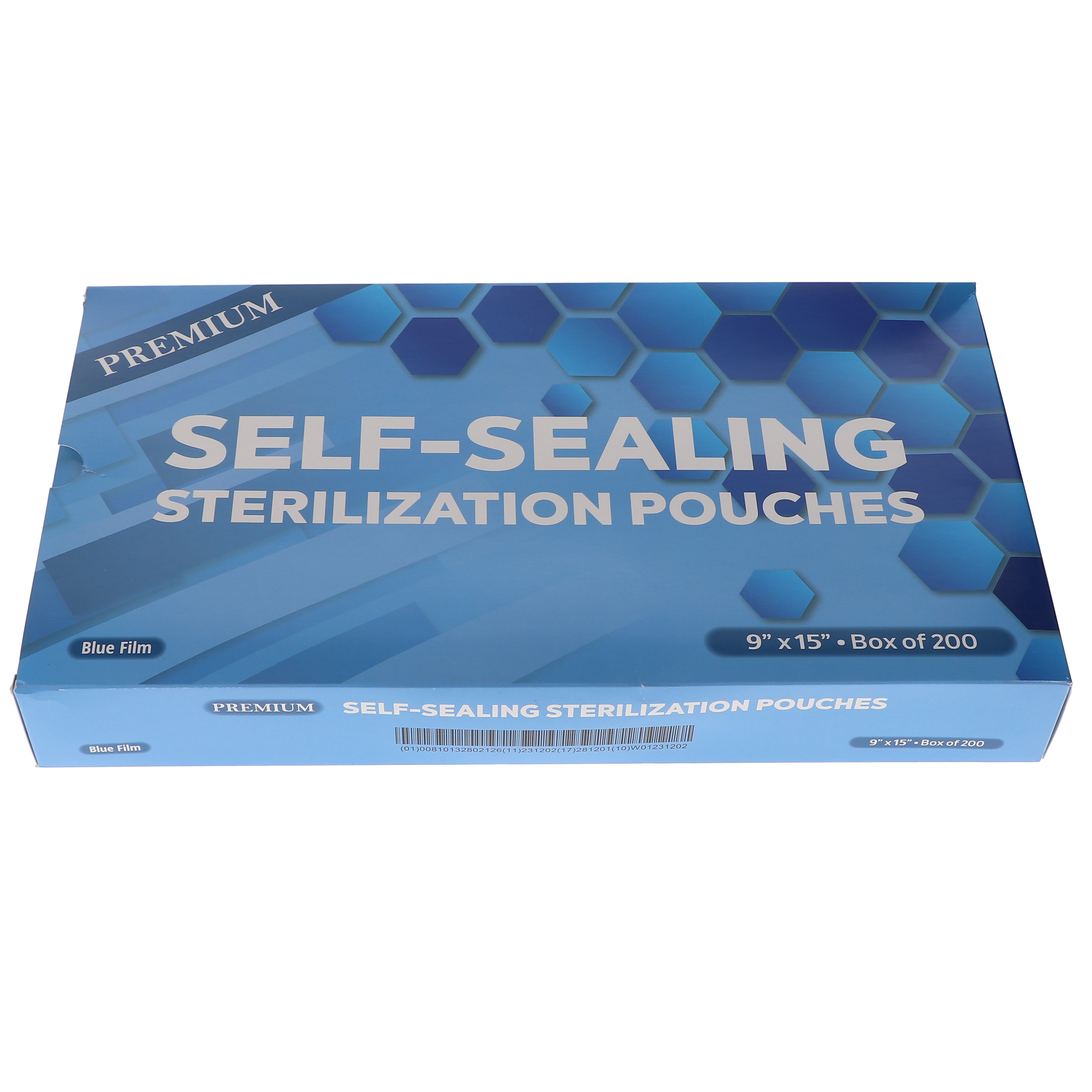 House Brand Dentistry 100537 HSB Self-Sealing Sterilization Pouches 9