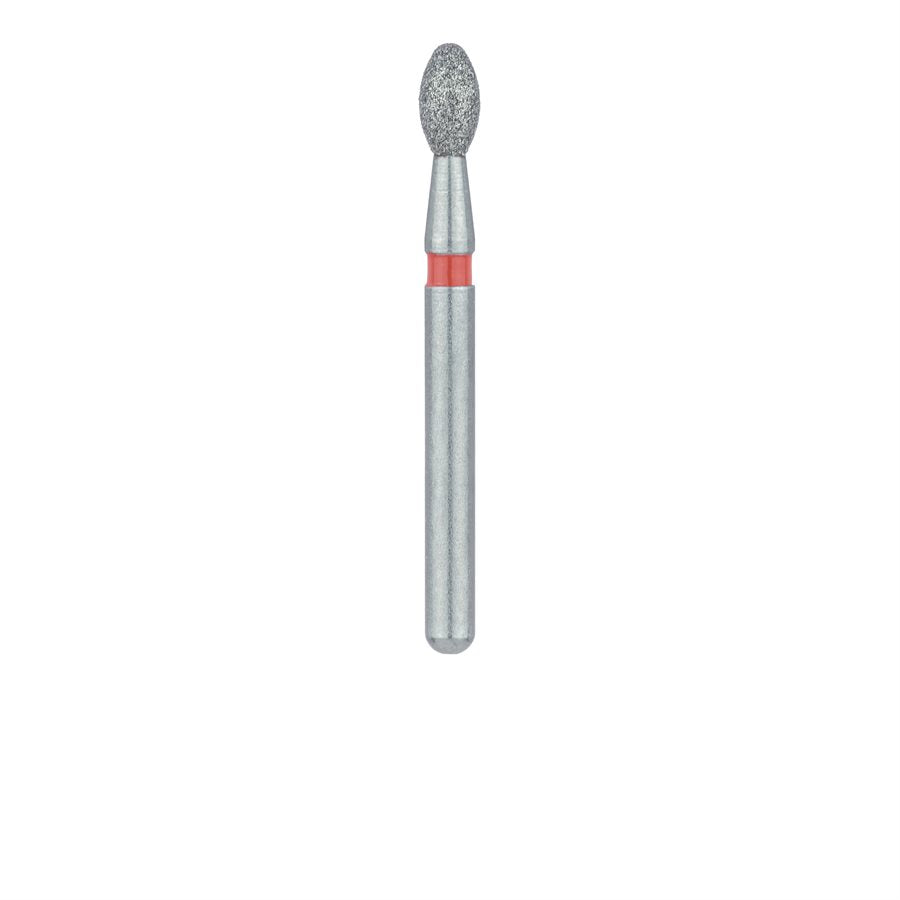 Meisinger 1908F FG Football Fine Grit Sterile Diamond Burs 25/Pk