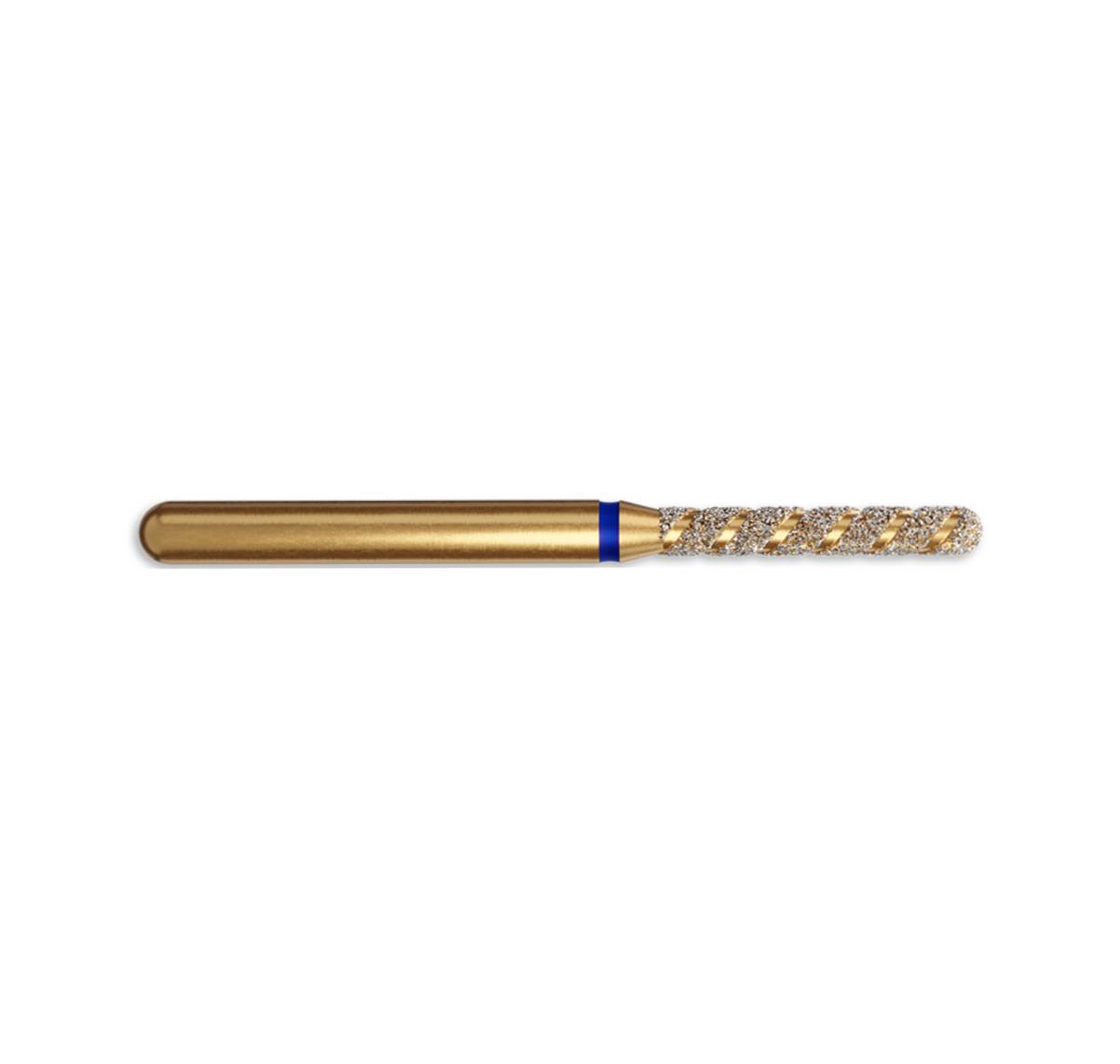 Coltene Whaledent 60032615 Alpen FG #881.014 Round End Cylinder Turbocut Grit Black Diamond Burs 5/Pk