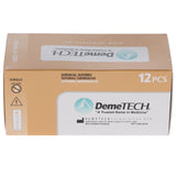 House Brand Dentistry 103132 HSB Chromic Gut Reverse Cutting Absorbable Sutures Brown 45cm 4/0 15mm DX-8 1/2 Circle 12/Bx