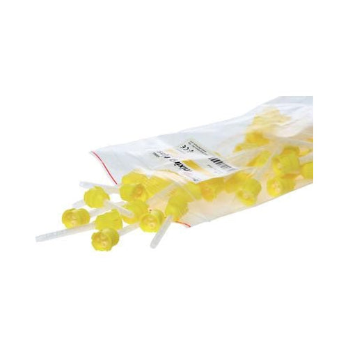 Zhermack C202070 Dental Mixing Tips Small Yellow 48/Pk