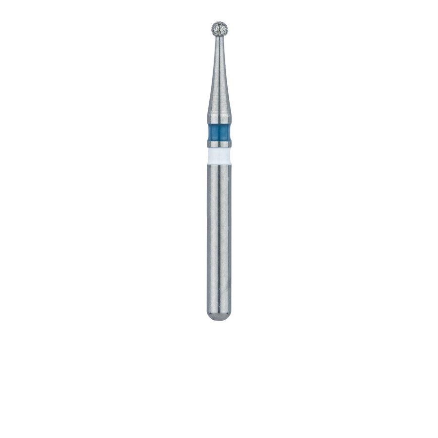 Meisinger Z801-010-FG Zirconia FG Round Medium Grit Diamond Burs 5/Pk