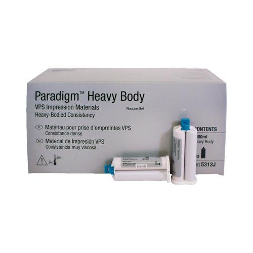 3M ESPE 5313J Paradigm VPS Impression Material Heavy Body Regular Set Jumbo 30/Pk