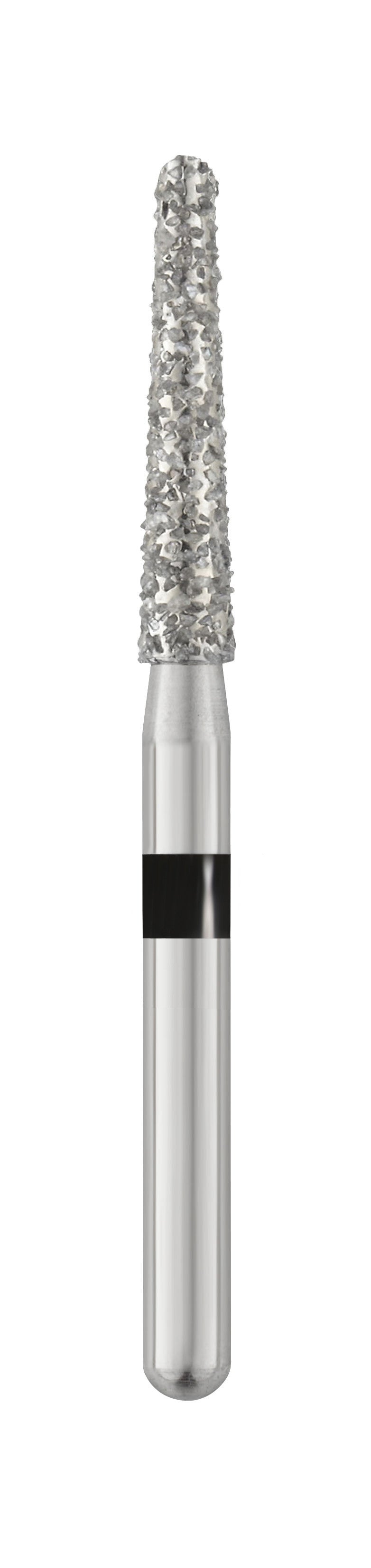 SS White 856L-018SC Piranha FG Long Round End Taper Super Coarse Grit Diamond Burs 25/Pk