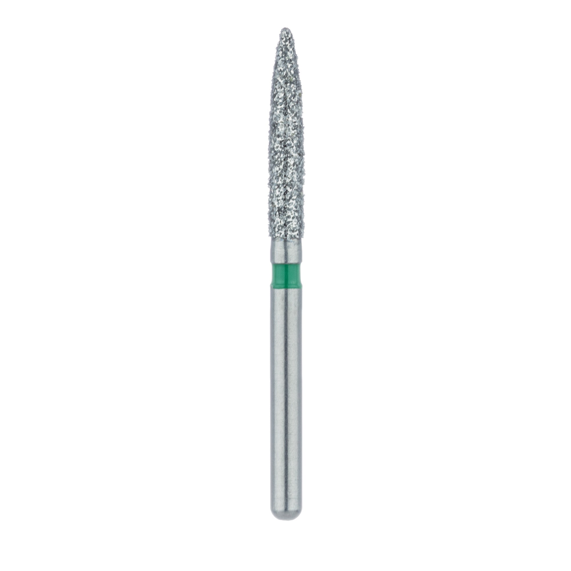 Meisinger 863G-018-FG Long Flame FG Coarse Grit Diamond Burs 5/Pk